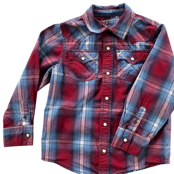 WESTERN  GIRLS 5 LONG SLEEVE PEARL SNAP - Picture 1 of 16